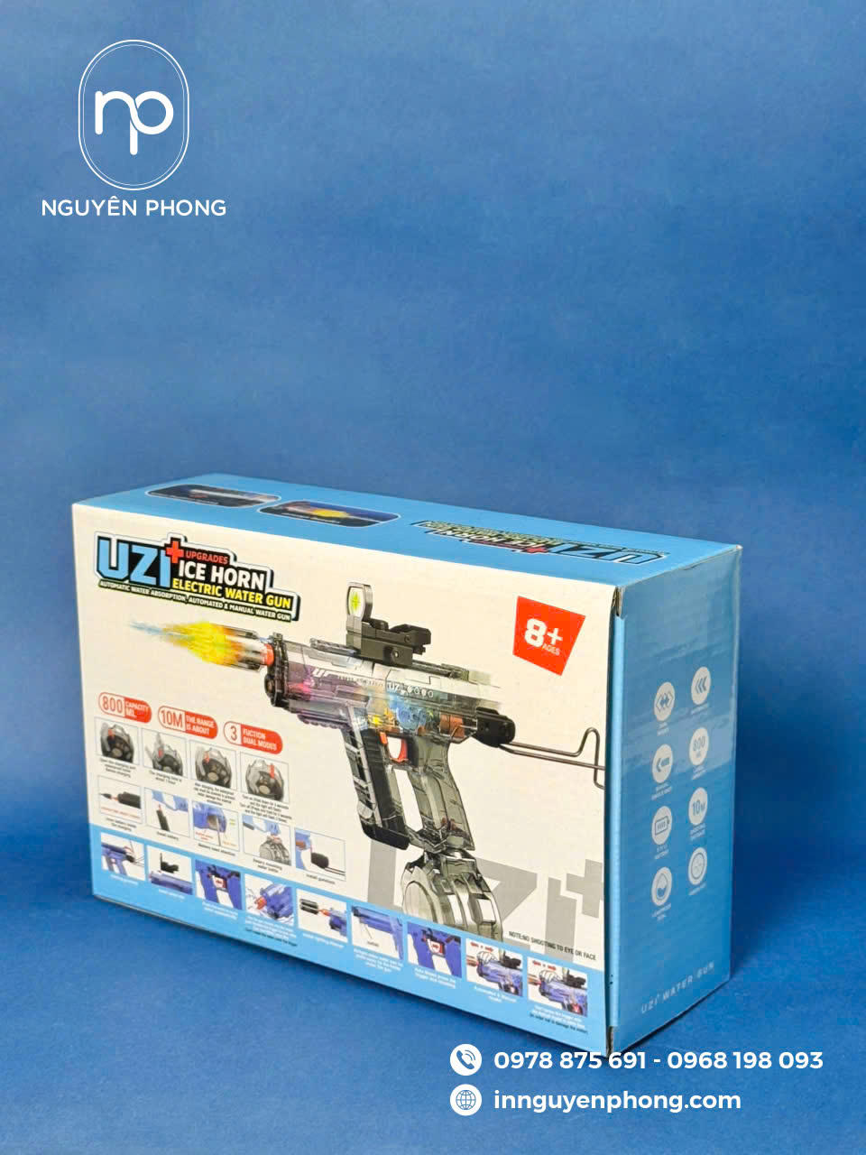 Mẫu hộp carton sóng đựng đồ chơi trẻ em